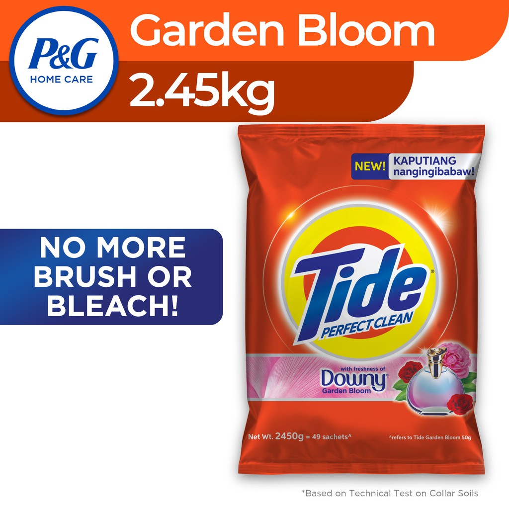 Tide Perfect Clean Garden Bloom With Downy Powder Detergent G