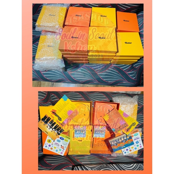 Bts Butter Cream And Peach Unsealed Album Shopee Philippines