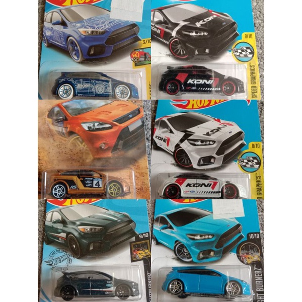 Hot Wheels Ford Focus Collection Shopee Philippines