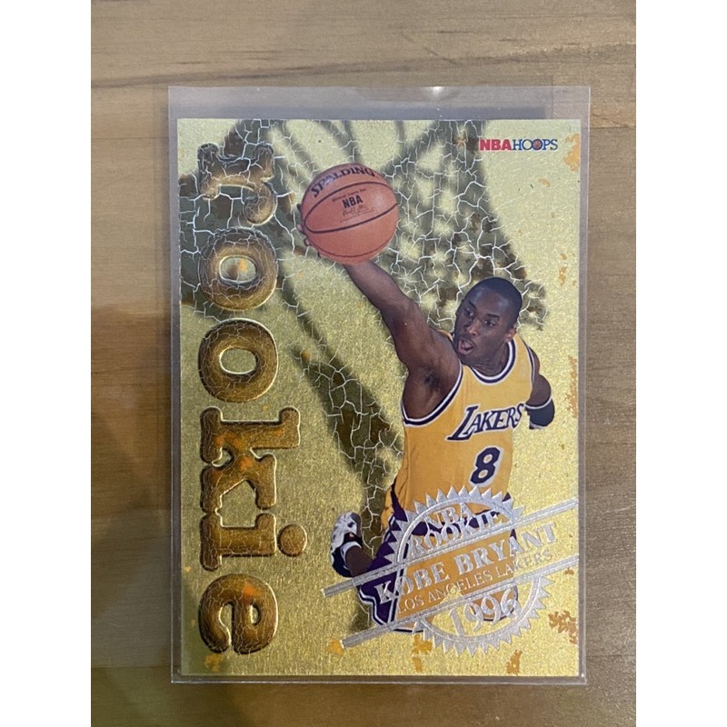 Kobe Bryant Rookie Hoops Gold Foil Of Surface Cracked Issues