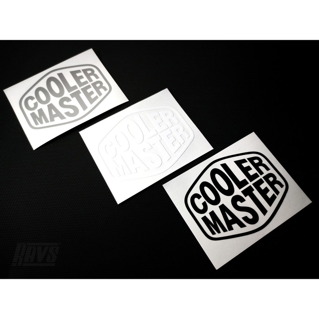 Cooler Master Sticker Cutout Vinyl Sticker Shopee Philippines