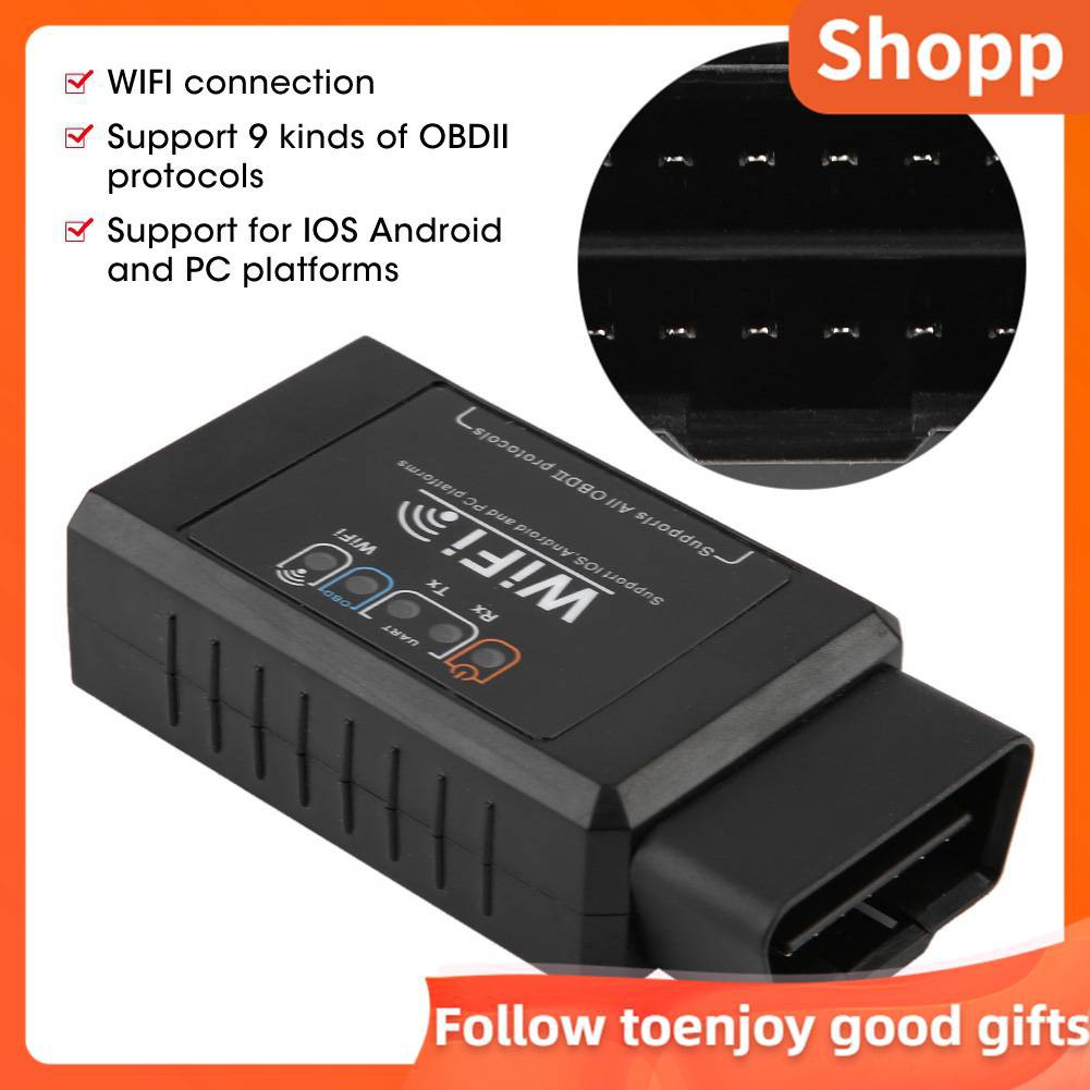 READY STOCK OBD2 OBDII CAN BUS WIFI Car Diagnostic Tool Auto Scanner