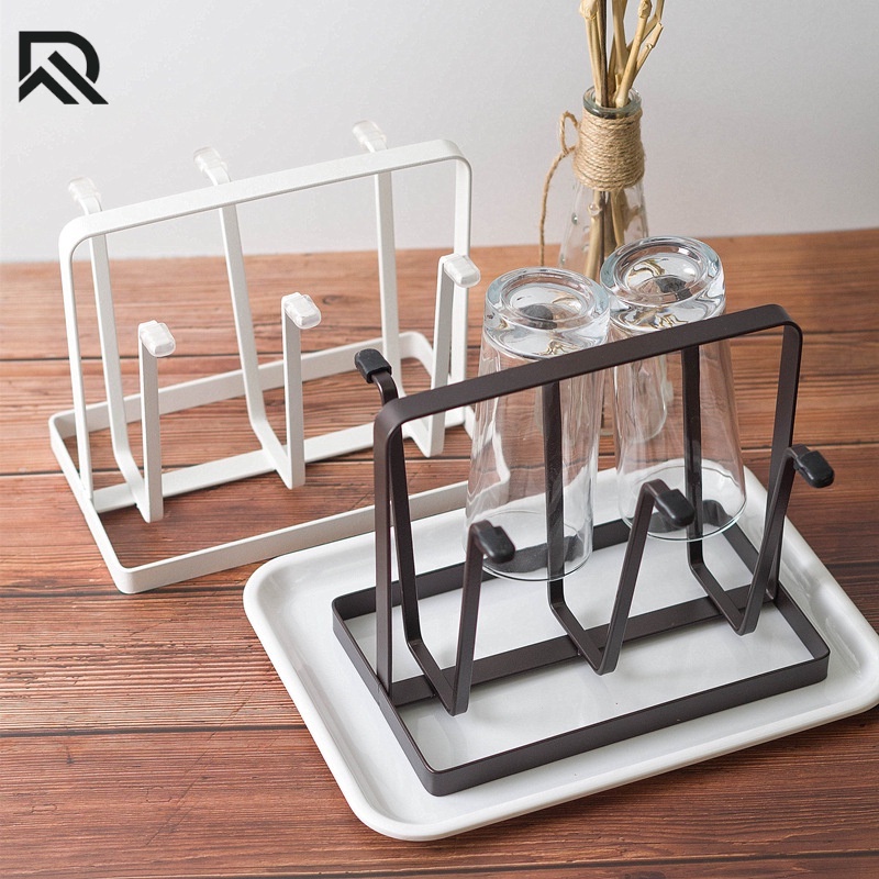 Glass Cup Rack Draining Drying Water Mug Drying Organizer Holder Stand