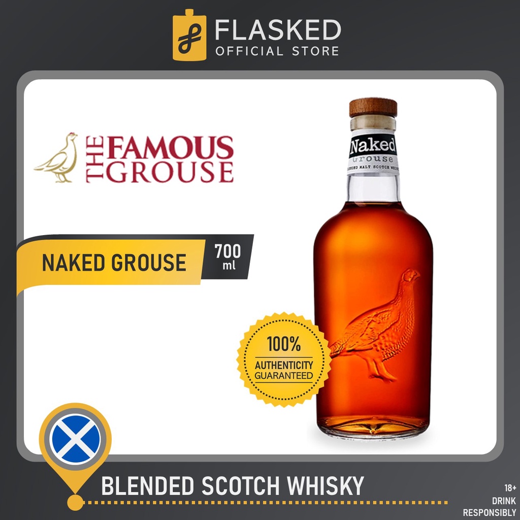 Naked Malt Blended Malt Scotch Whisky Ml Shopee Philippines