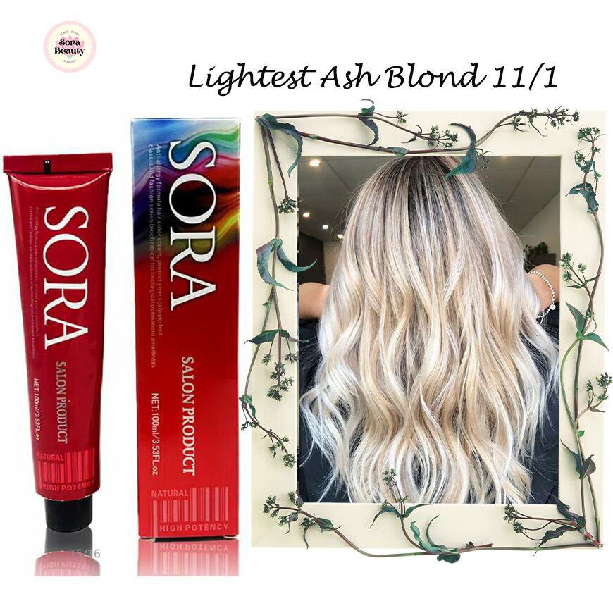 Spot Goodssora Hair Dye Color In Lightest Ash Blonde Q G