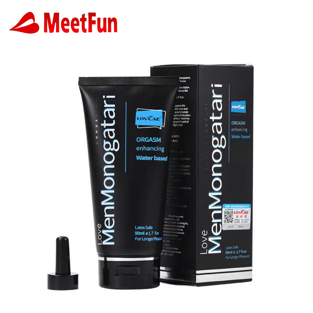 Meetfun Love Men Monogatari Water Based Gel Orgasm Enhancement Latex