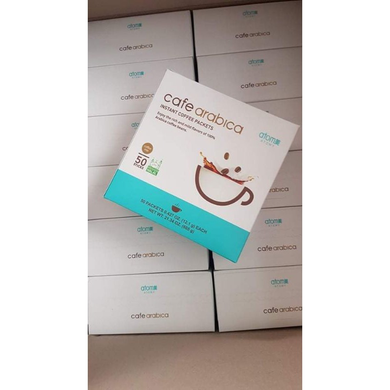 Atomy Cafe Arabica Coffee Mix 50 Sticks Shopee Philippines