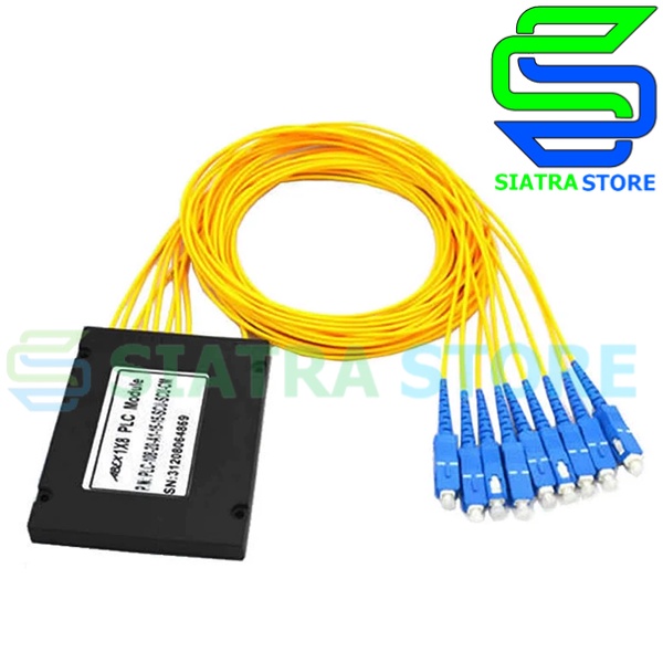 Sc Upc Fiber Optic Passive Splitter Fo Abs Plc Splitter Box X