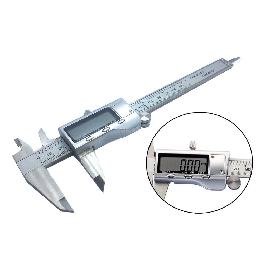 Digital Caliper Mm Stainless Steel Vernier Shopee Philippines