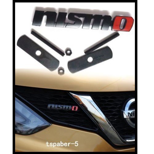 Black Nismo Grill Emblem Badge D Metal Logo Racing Shopee Philippines