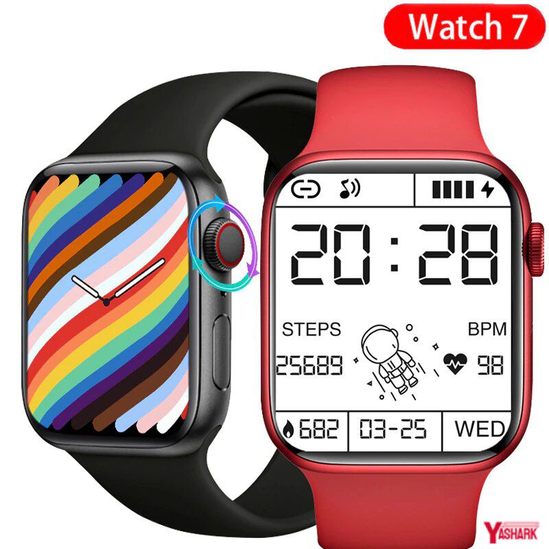 T900 Pro Max Smart Watch Series 7 With Two Buttons Men Women DIY Watch