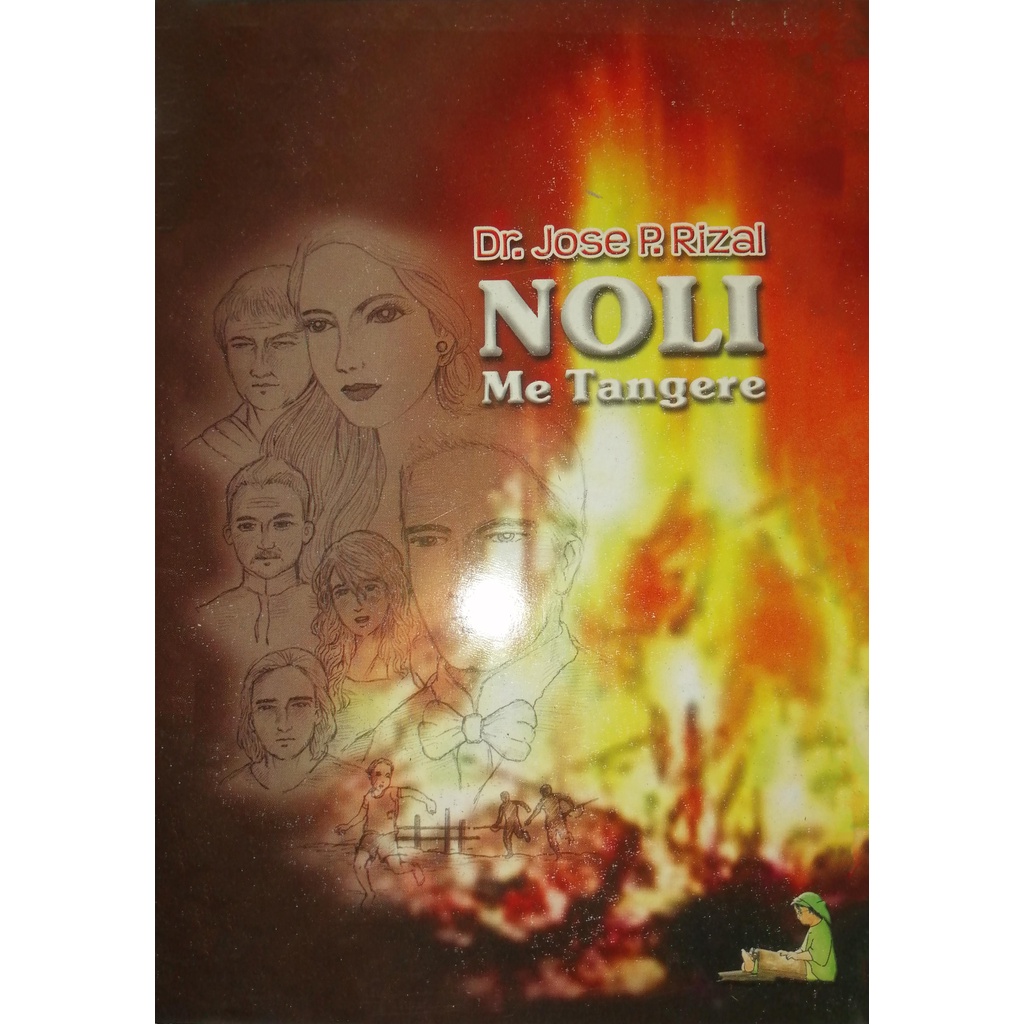 Dr Jose Rizal Noli Me Tangere Novel Book Filipino Text Shopee Philippines