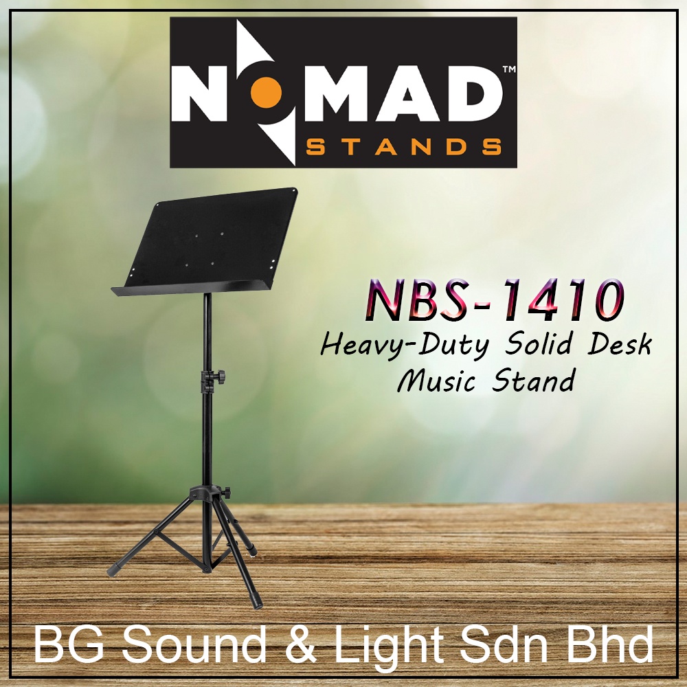 Nomad Stands NBS 1410 Heavy Duty Solid Desk Music Stand NBS1410