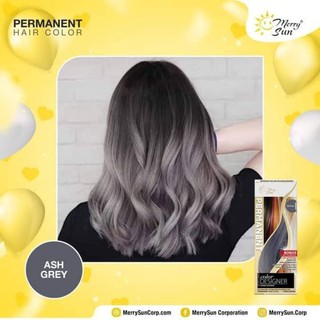 Merry Sun Permanent Hair Colors Ash Grey Ash Blonde Light Copper