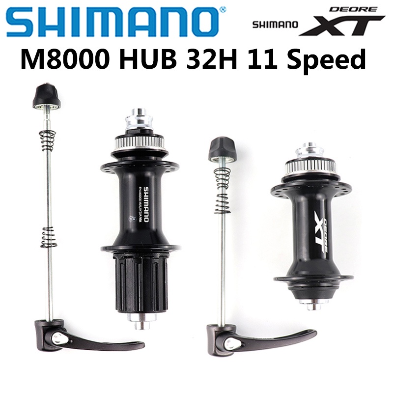 Shimano Deore Xt M Front Rear Hub Fh M Hb M Centerlock Qr