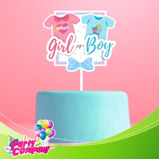 Gender Reveal Cake Topper Shopee Philippines