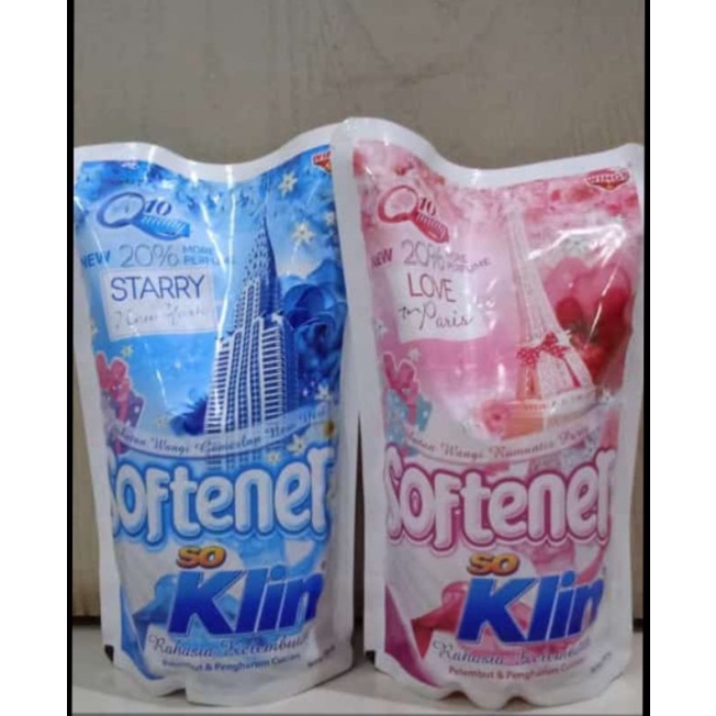 Soklin Softener Refill 900ml So Clin Softener Softener Fragrance