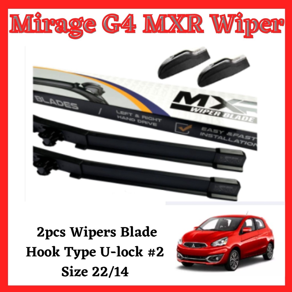 Mitsubishi Mirage G Mxr Wiper Advance Hybrid All Weather Pcs Wipers