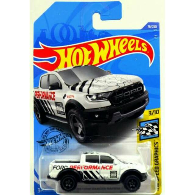 Hot Wheels Ford Ranger Raptor Green Hw Hot Trucks