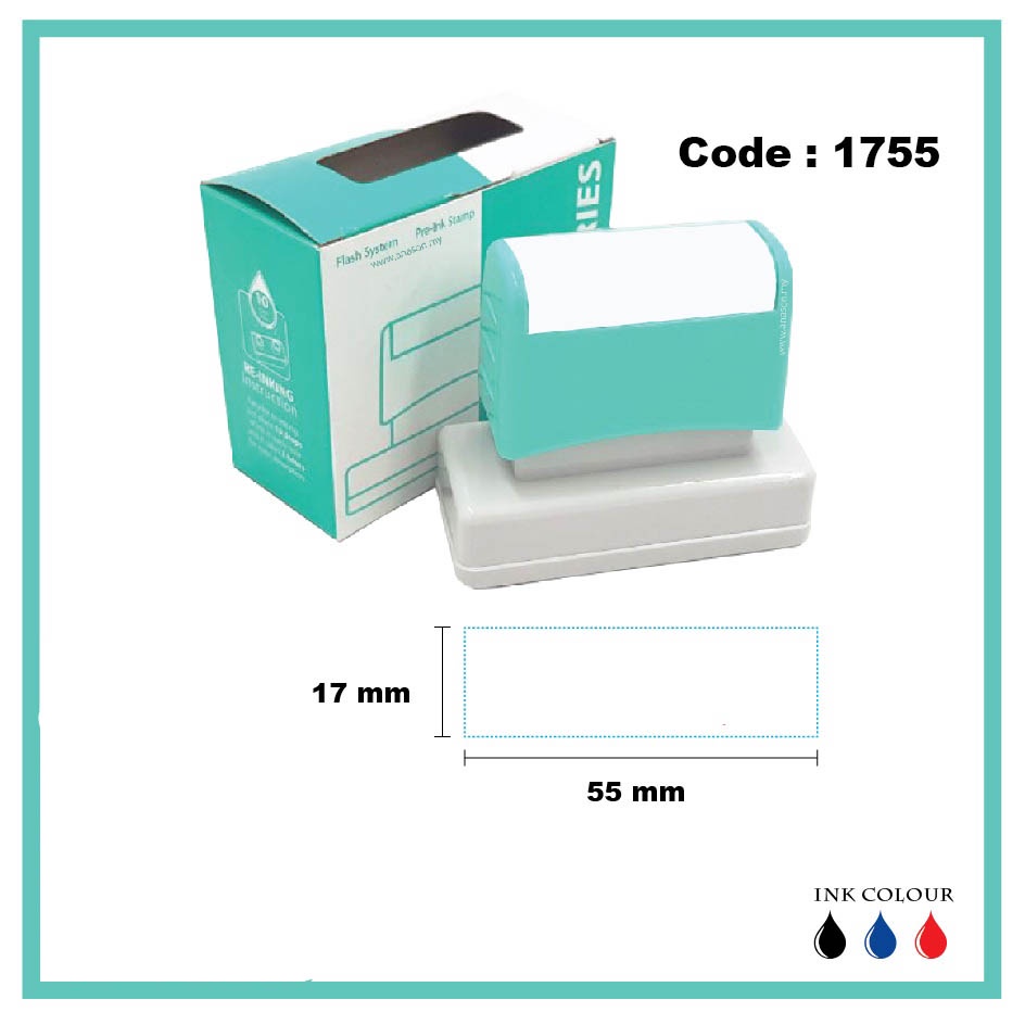 FLASH STAMP SELF INKING F1755 CERTIFIED TRUE COPY CHECKED POSTED