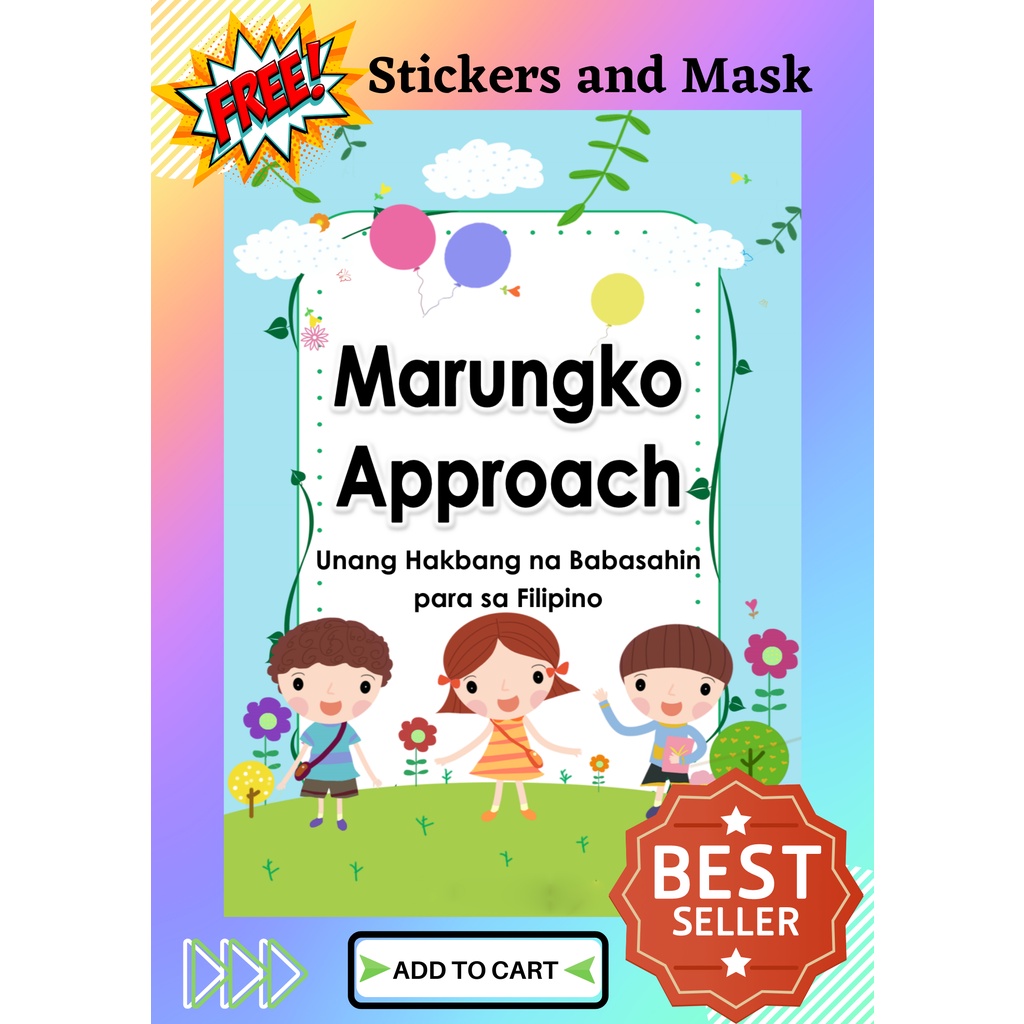 UNANG HAKBANG SA PAGBASA 62 PAGES MARUNGKO APPROACH Shopee Philippines