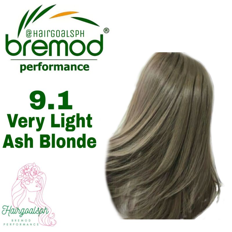 Bremod Very Light Ash Blonde Ml Set With Oxidizer Ml