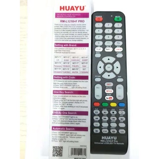 Huayu RM L1107 X Universal Smart TV Remote Control With Home Shopee