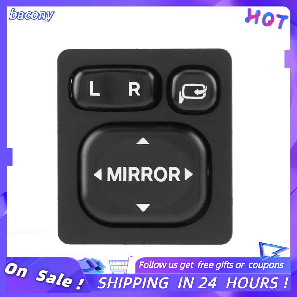 Electric Rear View Folding Mirror Control Switch For Toyota Shopee