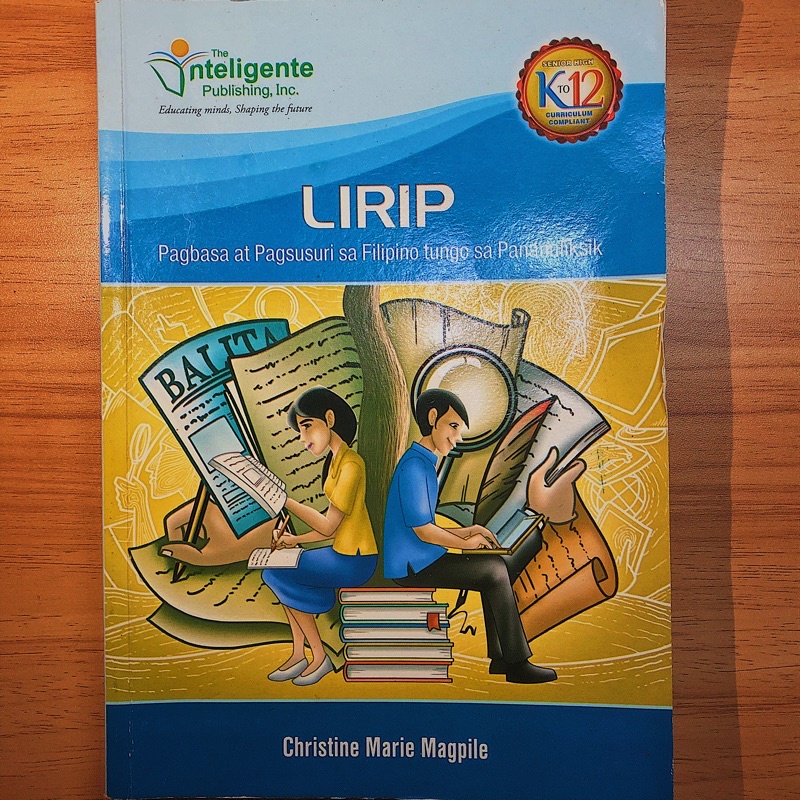 Lirip Pagbasa At Pagsusuri Sa Filipino Tungo Sa Pananaliksik Shopee