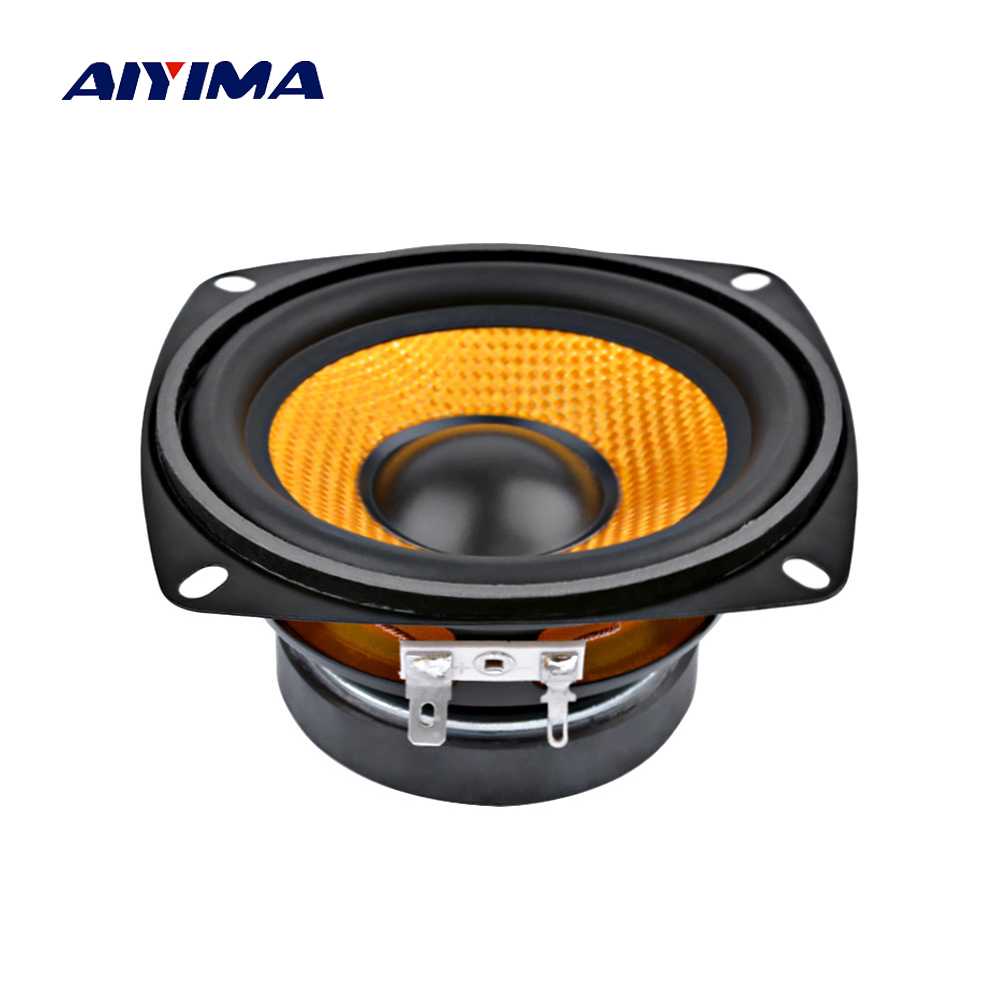 Aiyima Pc Inch Audio Portable Speaker Ohm W Bass Speaker Diy