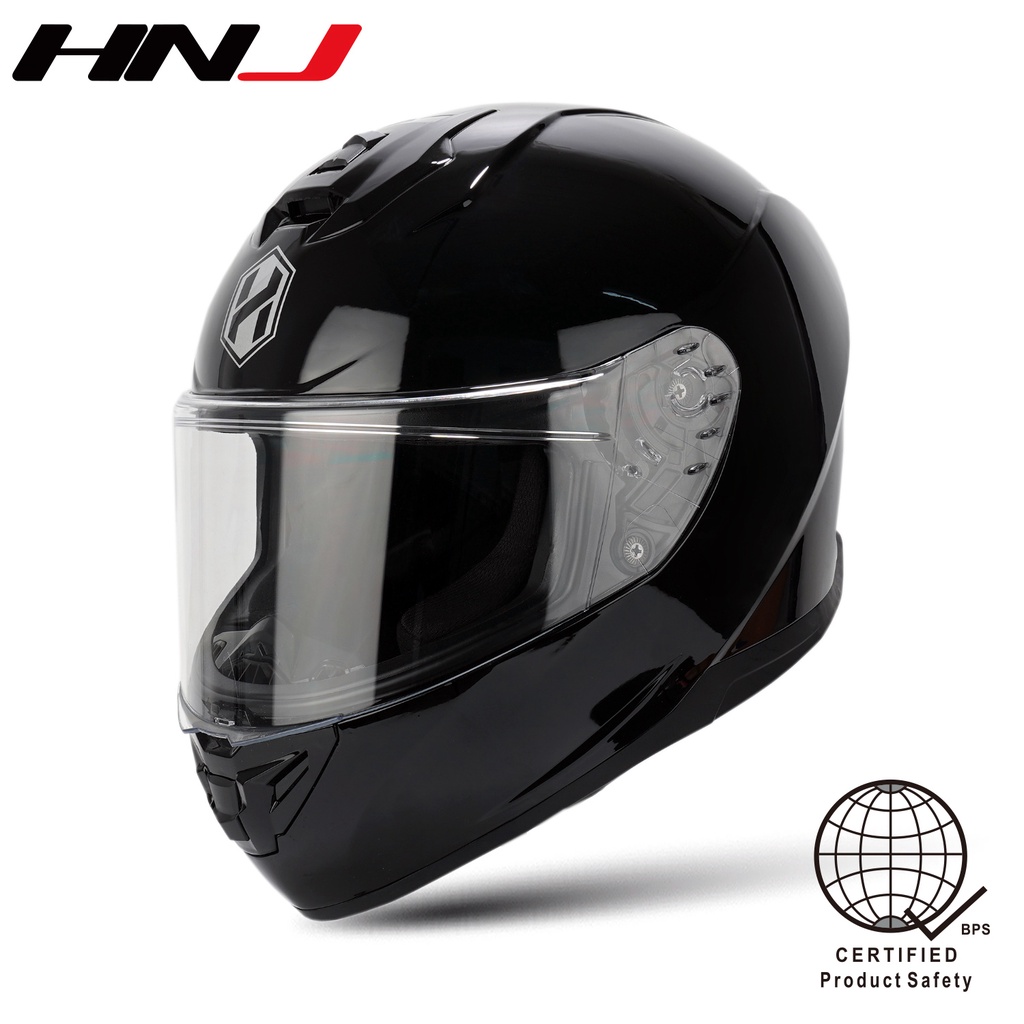 Hnj Ff Full Face Motorcycle Helmet Men Single Visor Motor Helmets