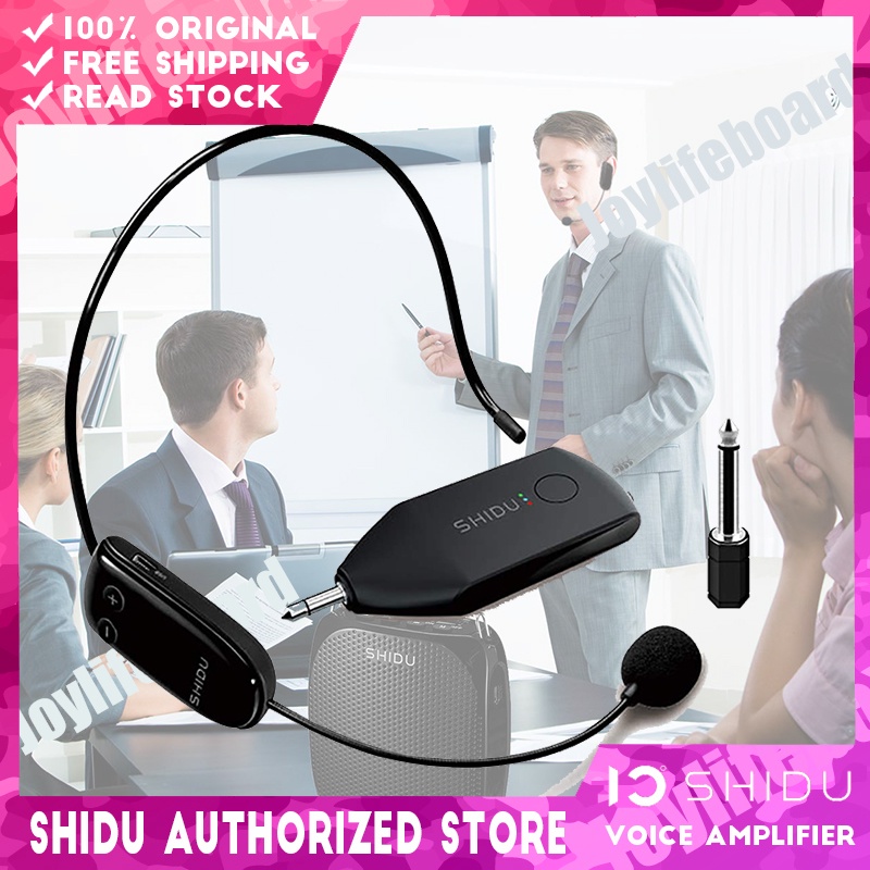 SHIDU U8 Upgraded UHF Wireless Microphone 3 5 Plug Headset Handheld 2