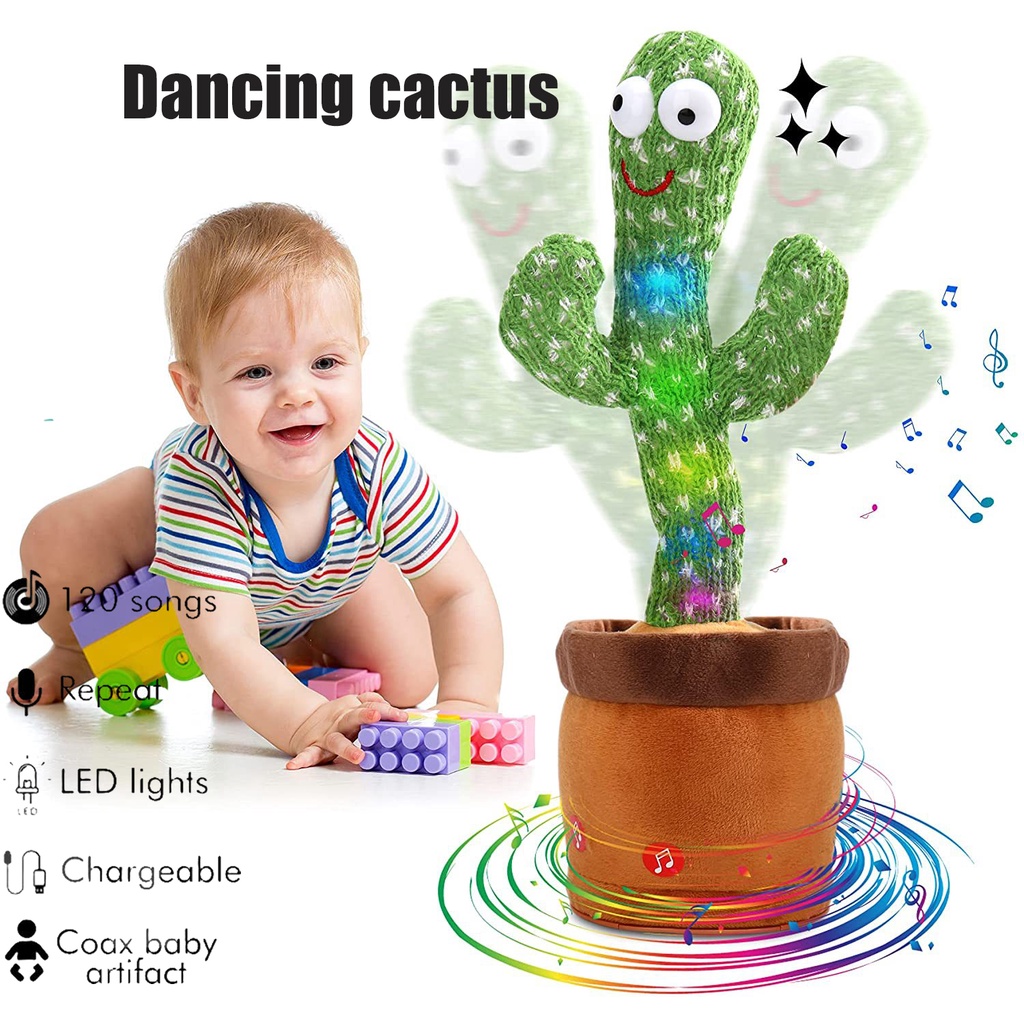 Intelligent Learning To Speak Recording Cactus Twisting Can Sing And