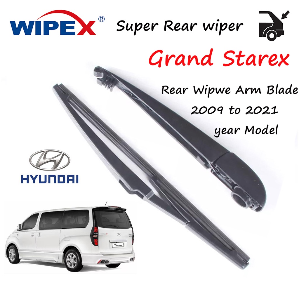 Original Hyundai Grand Starex Rear Wiper Arm Blade Set 2009 To 2021