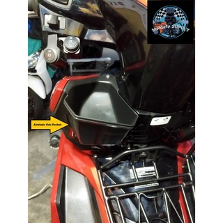 Honda Airblade Airblade Side Pocket Black Carbon Shopee