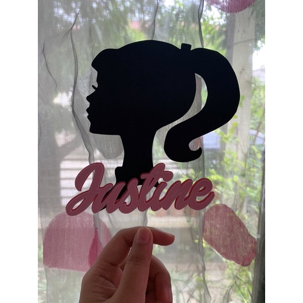 Custom Barbie Cake Topper Shopee Philippines