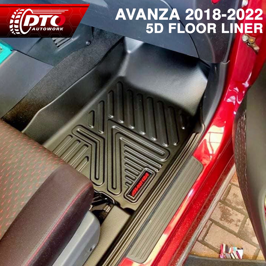 Toyota Avanza D Side Extended Deep Dish Matting Floor Liner