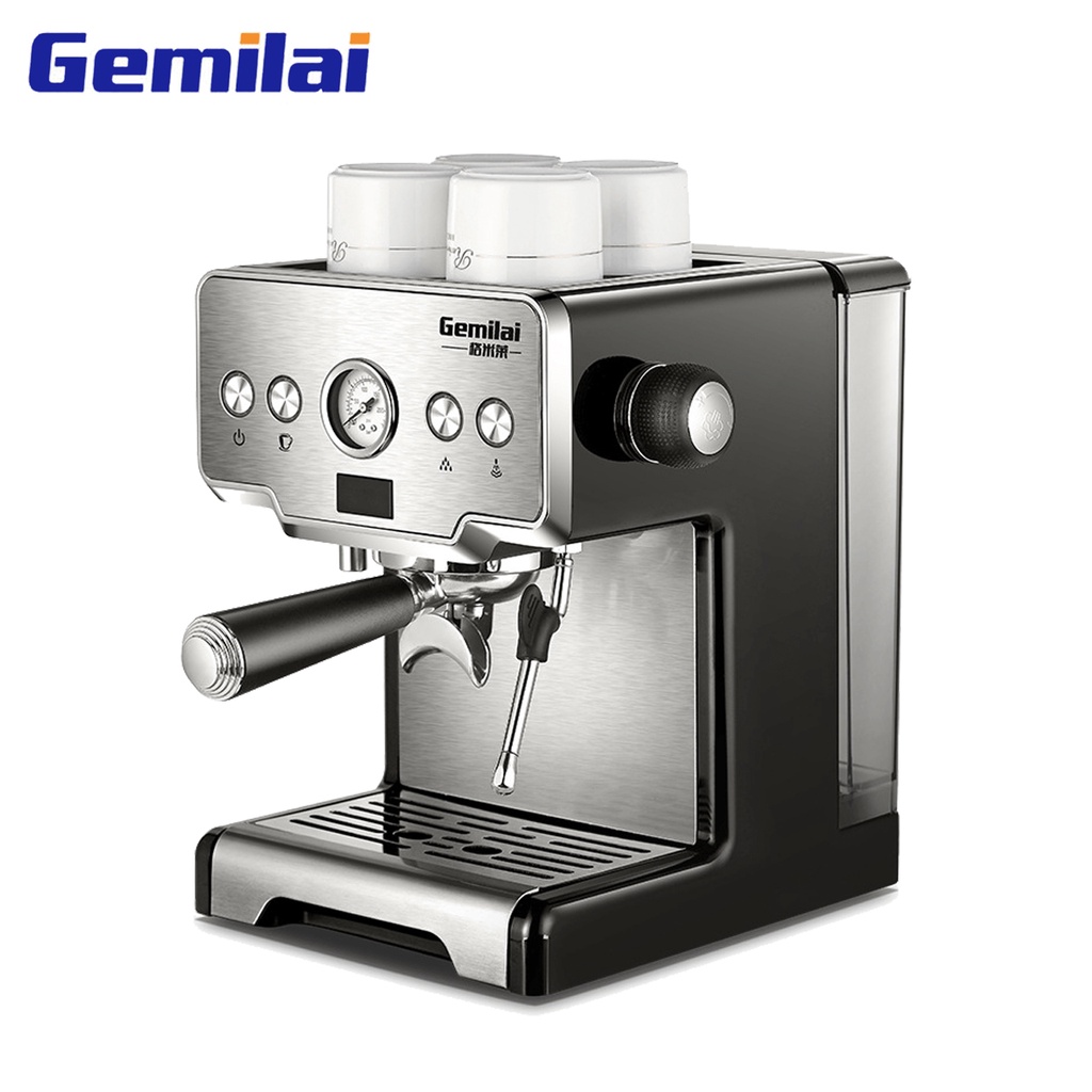 Gemilai Professional Italian Style Coffee Machine Bar Pump Espresso