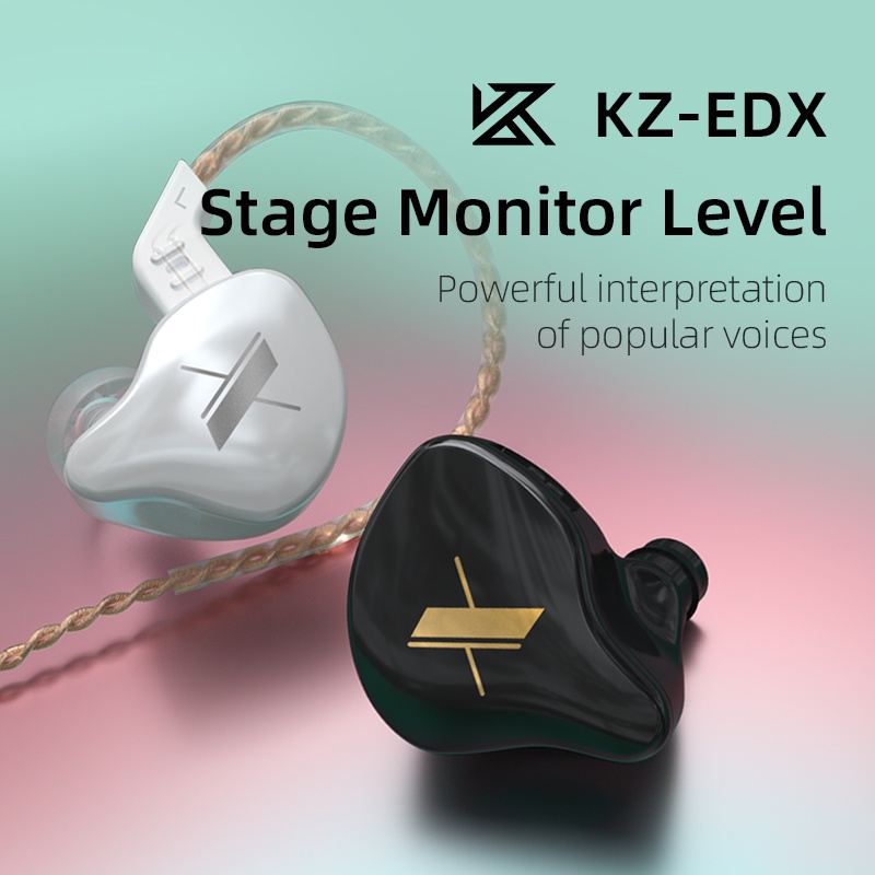 BangMNL KZ EDX PRO T03 1DD HIFI In Ear Earphone With Mic Headphones In