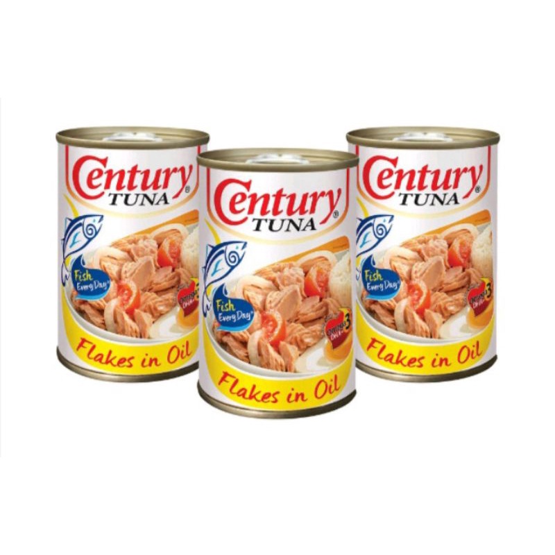 Century Tuna Flakes In Oil 155g X 3 S Shopee Philippines