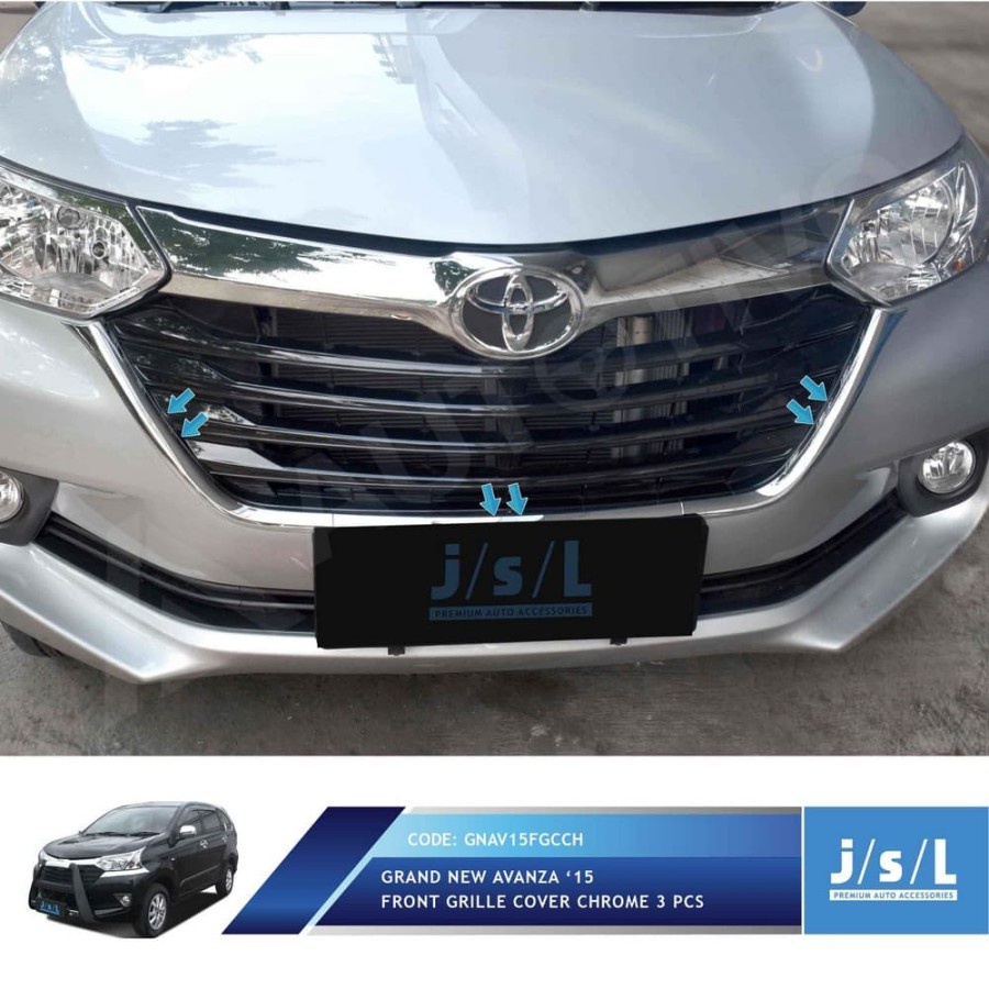 Front Grille Trim Toyota Grand All New Avanza Grille Front Cover