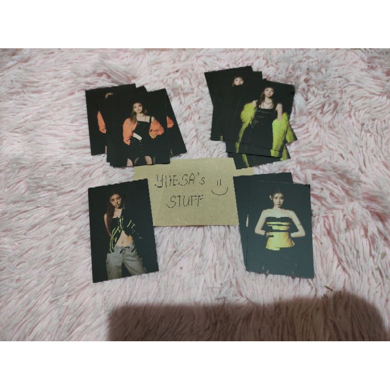 ONHAND OFFICIAL ITZY GUESS WHO PHOTOCARDS AND HIDDEN CARDS PC POB