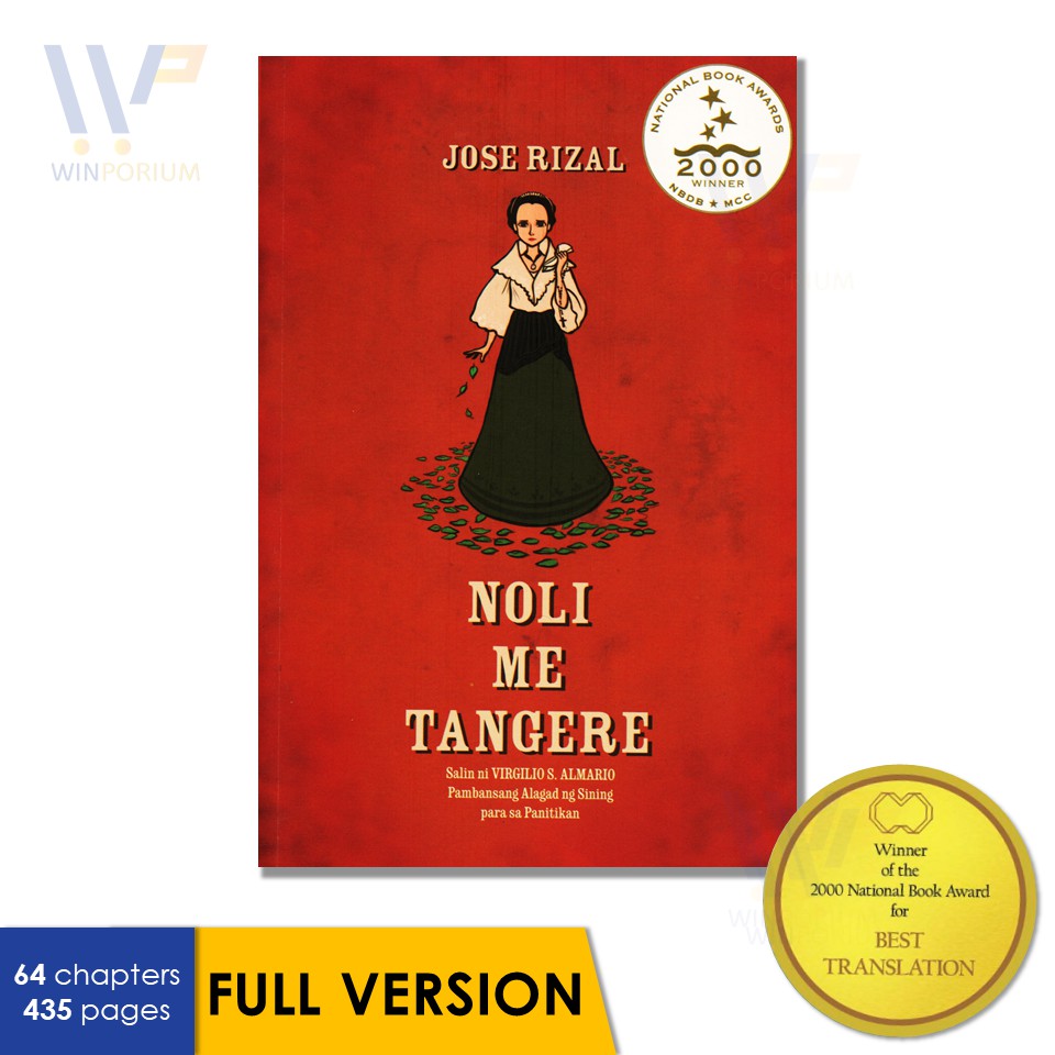 Noli Me Tangere Full Version Jose Rizal Salin Ni Virgilio S Almario Presyo