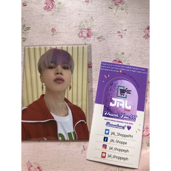 Bts Butter Cardigan Photocard Jimin Shopee Philippines