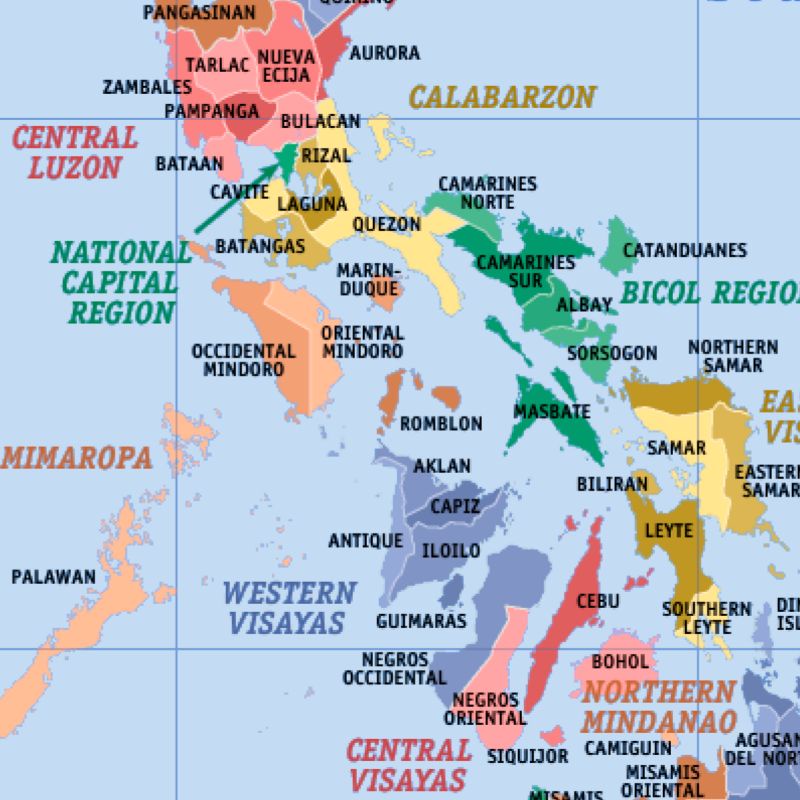 Laminated Mapa Ng Pilipinas Chart A Size Educational Wall Chart Hot