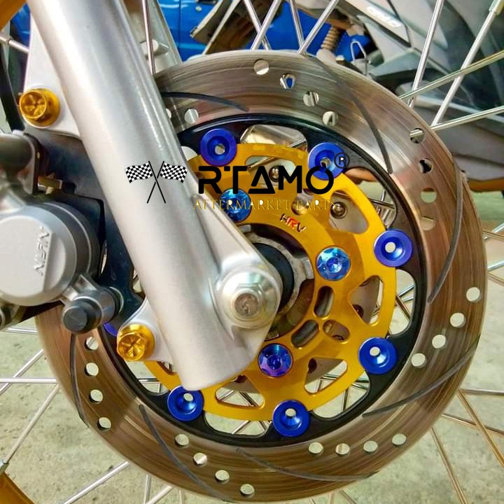 Rtamo Titanium Gr Brake Disc Bolt M X Cnc Disc Head M X Fit