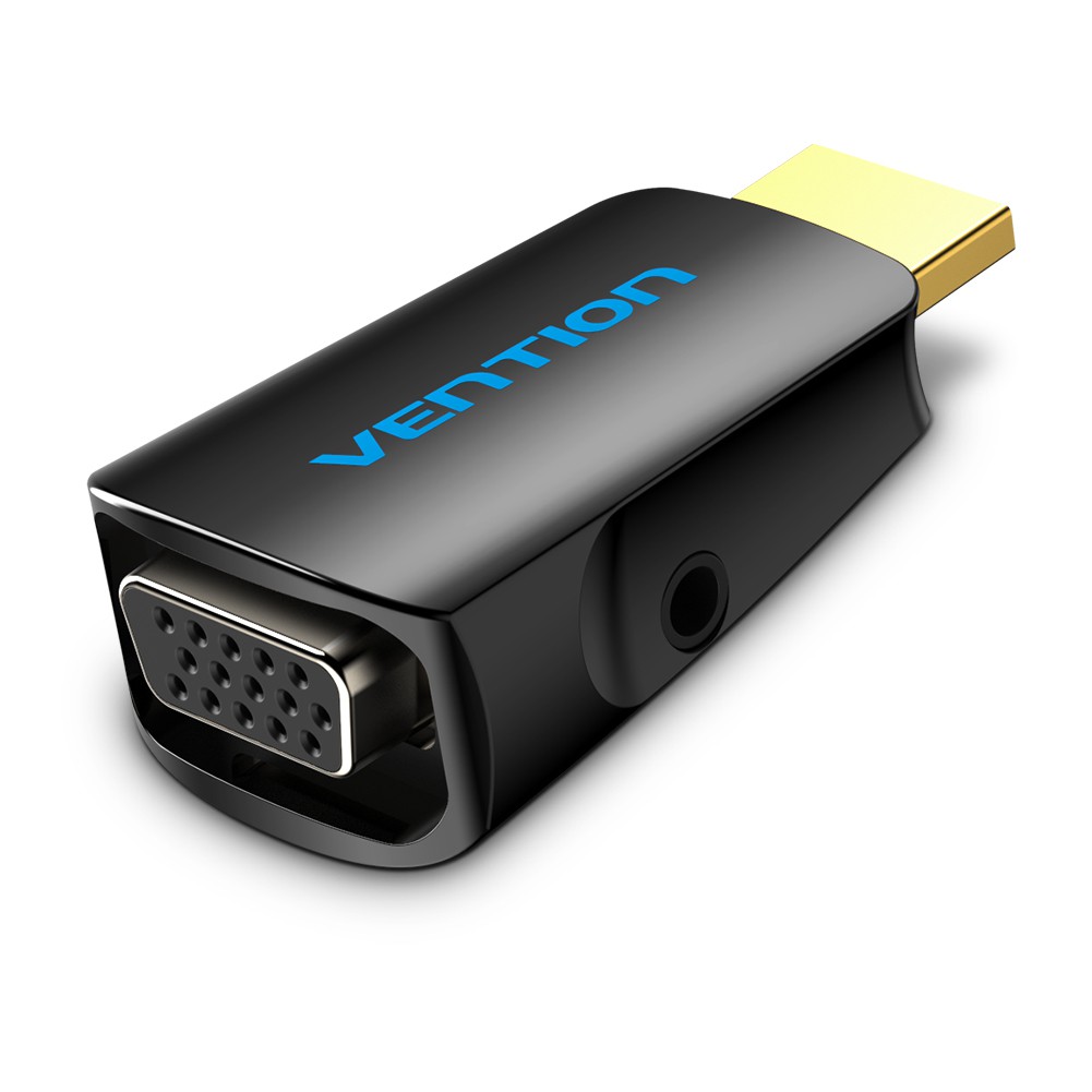 Vention HDMI To VGA Adapter HDMI Male To VGA Felame HD 1080P Audio