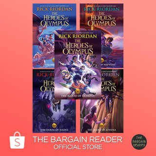 5 PAPERBACKS Heroes Of Olympus Complete 10th Anniversary Edition