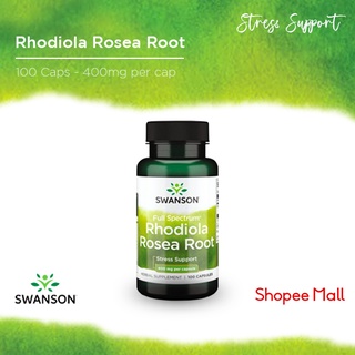 Swanson Full Spectrum Rhodiola Rosea Root Mg Caps Stress