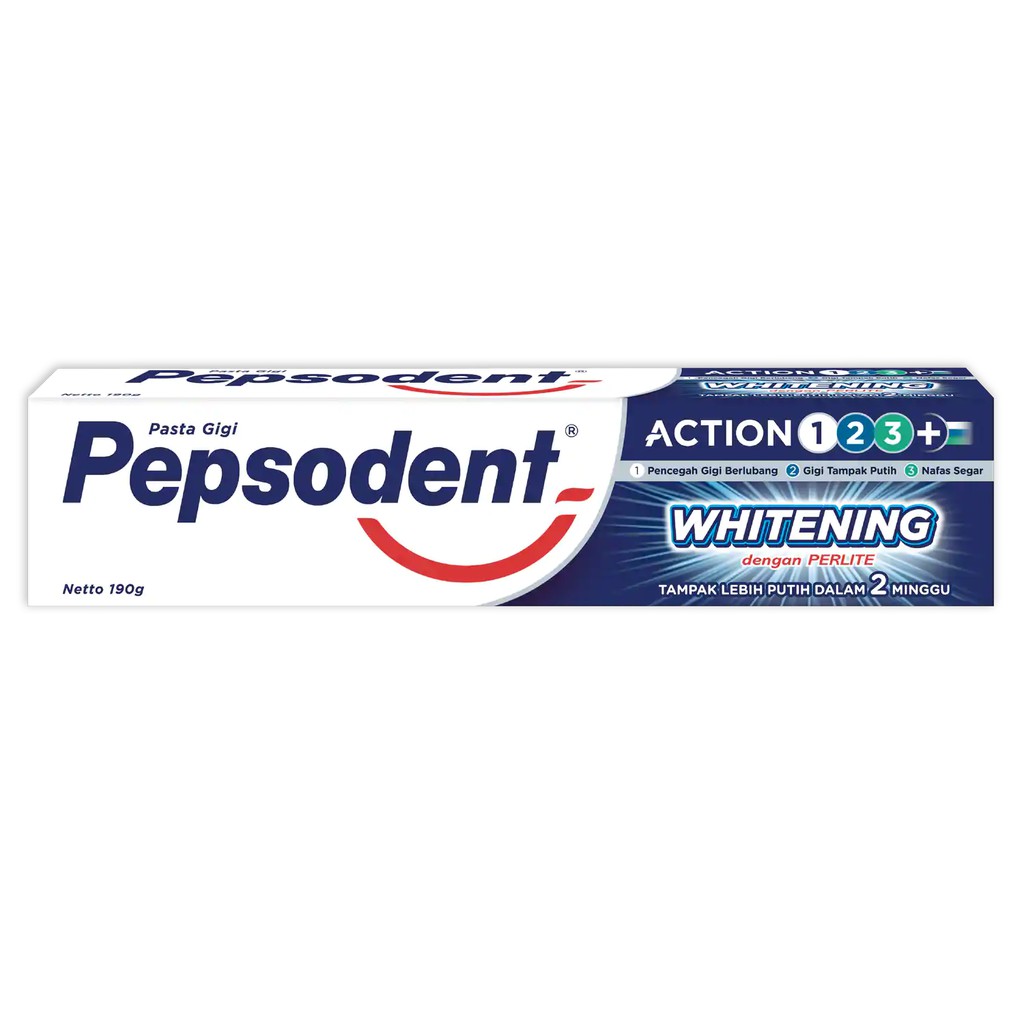 Pepsodent Action 123 Whitening Toothpaste 190 Gr Shopee Philippines